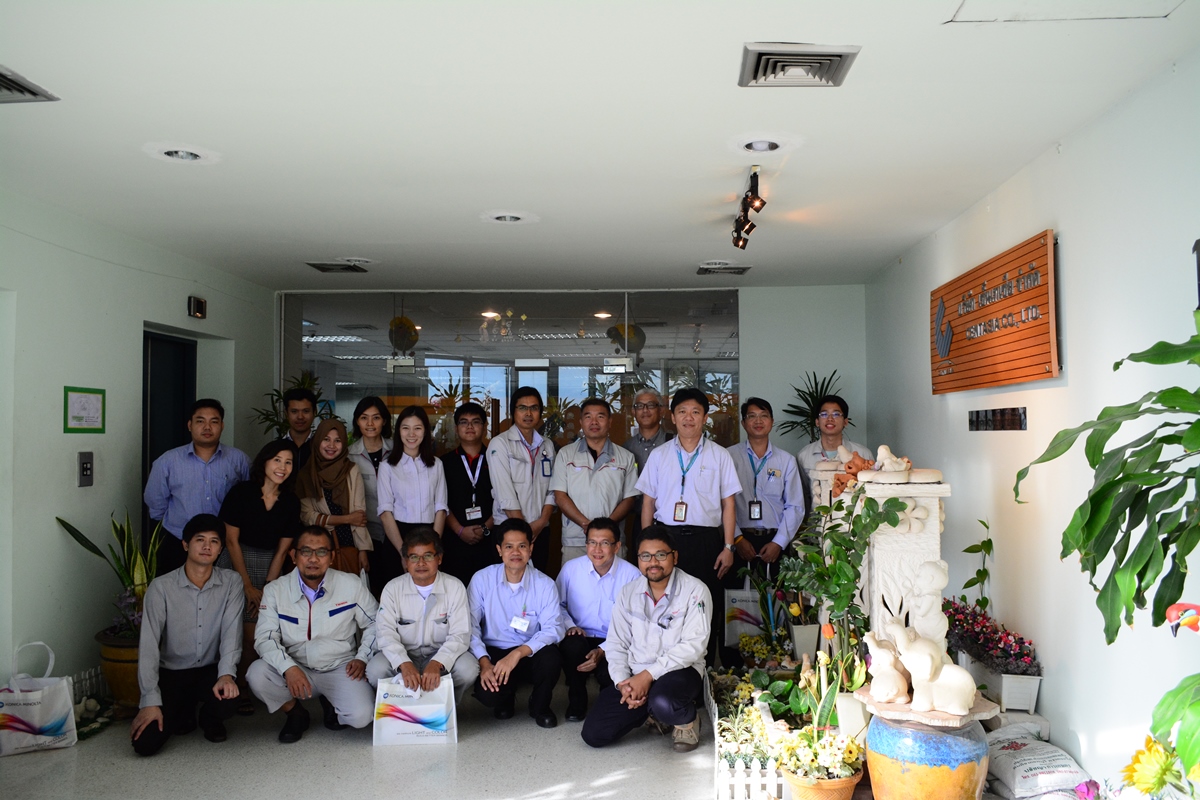 กลุ่มบริษัทโตโยต้า เยี่ยมชมศูนย์สอบเทียบเครื่องมือวัด Konica Minolta ประเทศไทย