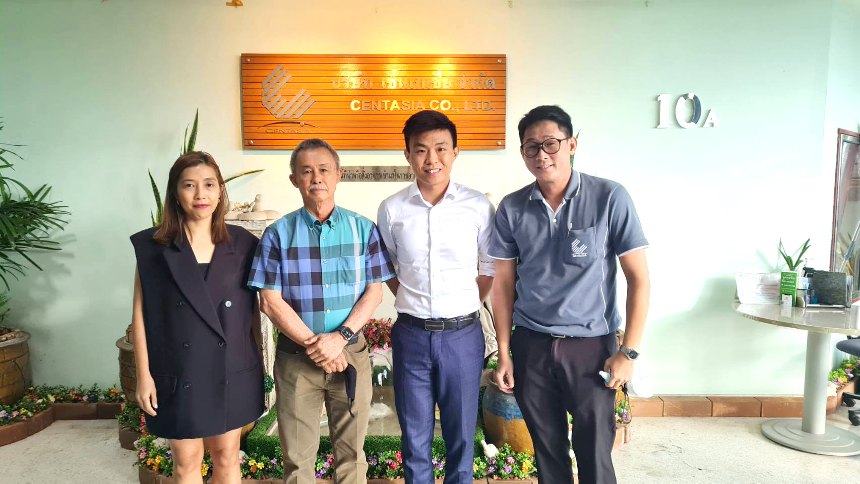 Account Manager, Rianlon Corporation visited Thailand Customers on August 2022